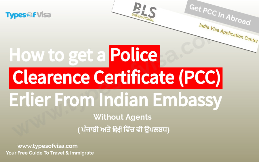Police clearance certificate from Indian embassy