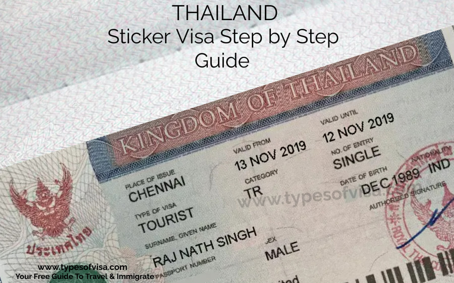 tourist visa thailand india