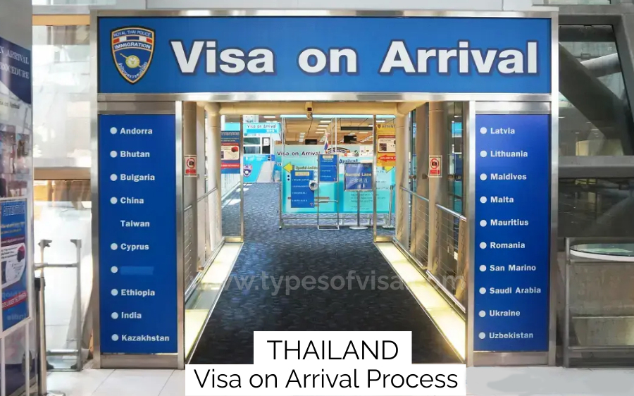 You are currently viewing Thailand visa on arrival process guide in easy way