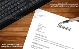 Read more about the article What is a resume ? importance & examples